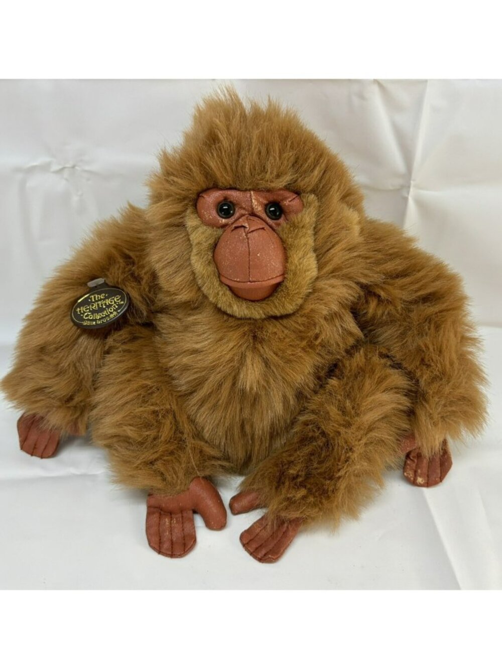 W/ TAG Vintage Ganz Bros Heritage Collection Omar Orangutan Plush Stuffed Animal